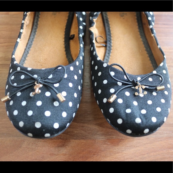Polkadot Ballet Scrunch Shoes - Picture 2 of 4